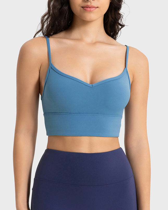 Spaghetti Strap Sport Bra