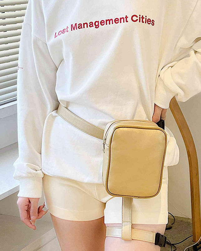PU Leather Fanny Pack
