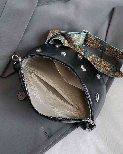 PU Leather Sling Bag