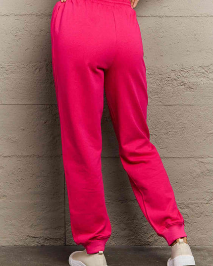 Simply Love Full Size Drawstring Sweatpants