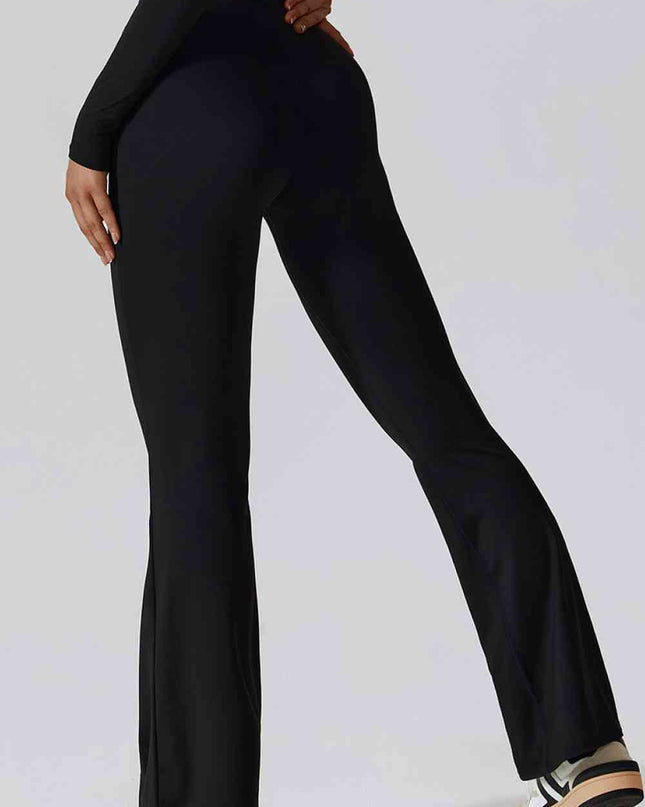 Slim Fit High Waist Long Sports Pants