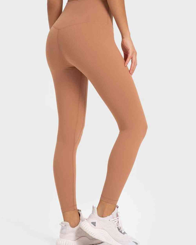 Highly Stretchy Wide Waistband Yoga Leggings