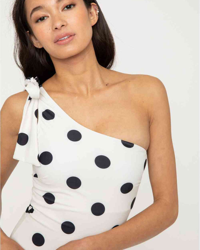 Marina West Swim Deep End One-Shoulder One-Piece Swimsuit