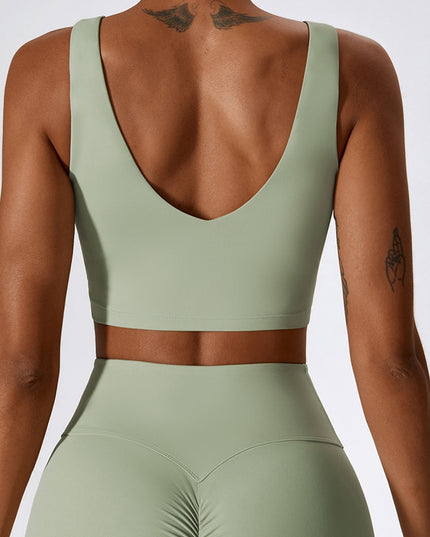 V-Neck Sleeveless Tank Top