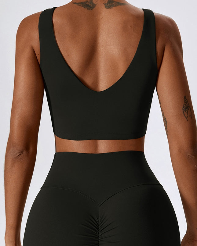 V-Neck Sleeveless Tank Top