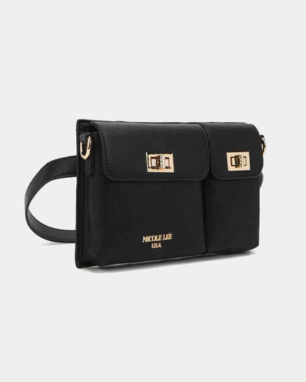 Nicole Lee USA Multi-Pocket Fanny Pack