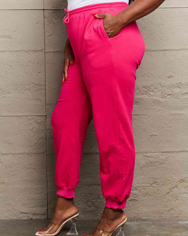 Simply Love Full Size Drawstring Sweatpants