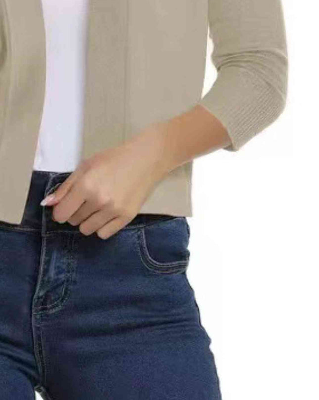 Open Front Cardigan
