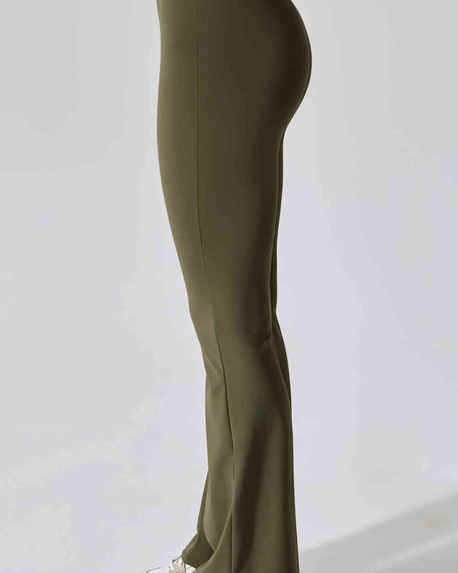 Slim Fit High Waist Long Sports Pants