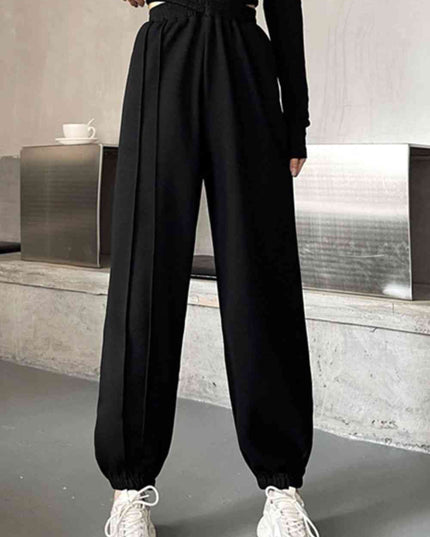 Crisscross Long Sweatpants