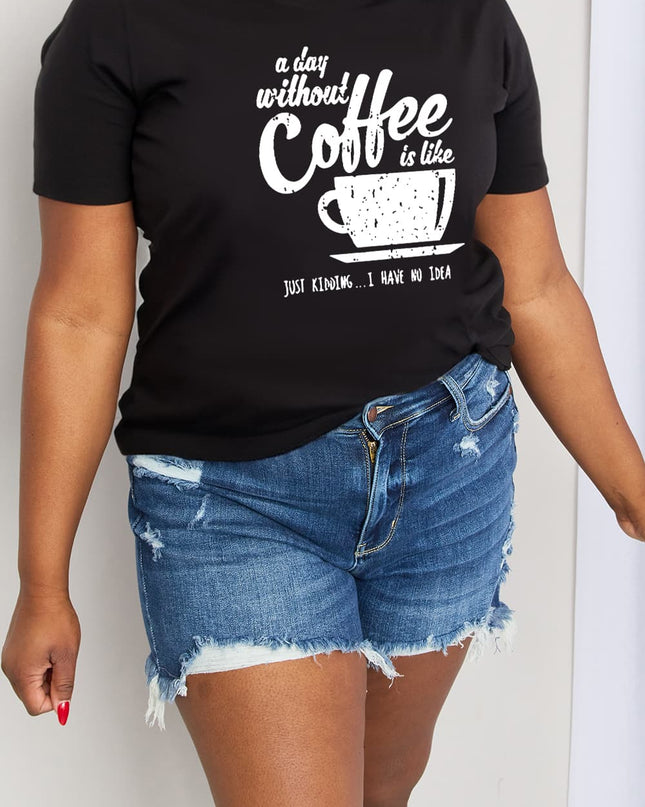 Simply Love Full Size Slogan Graphic Cotton Tee