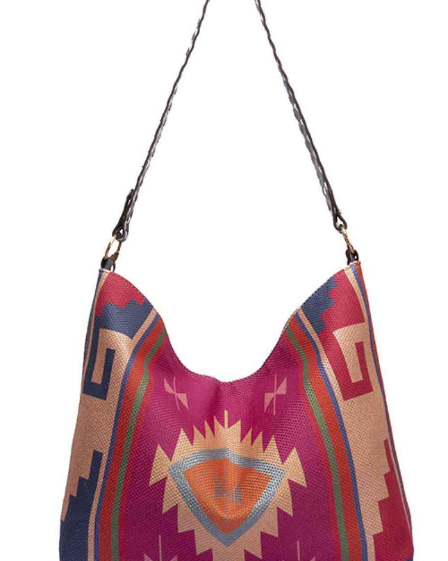 Geometric Canvas Tote Bag