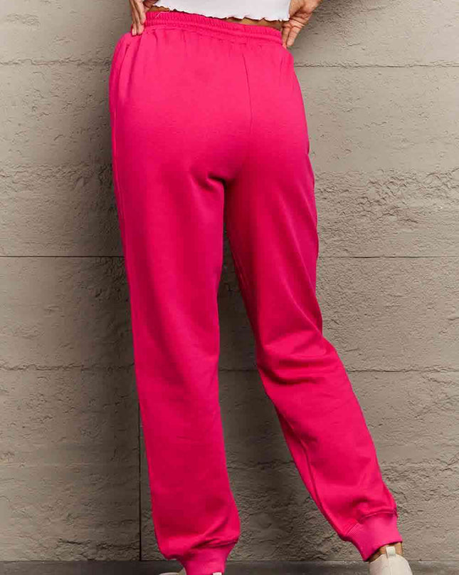 Simply Love Simply Love Full Size CA 1850 Graphic Joggers