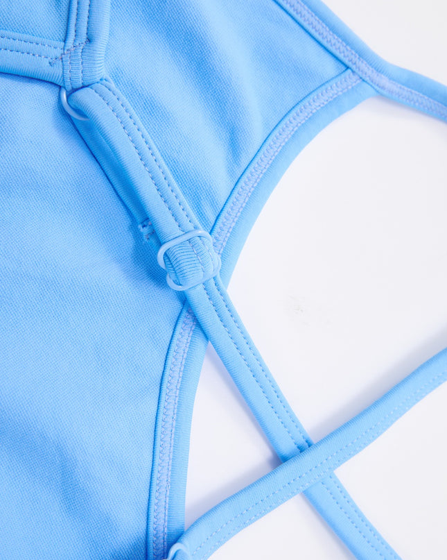 Crisscross Spaghetti Strap Active Cami