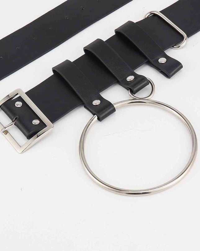 PU Belt with Chain