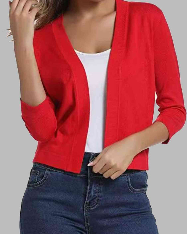 Open Front Cardigan