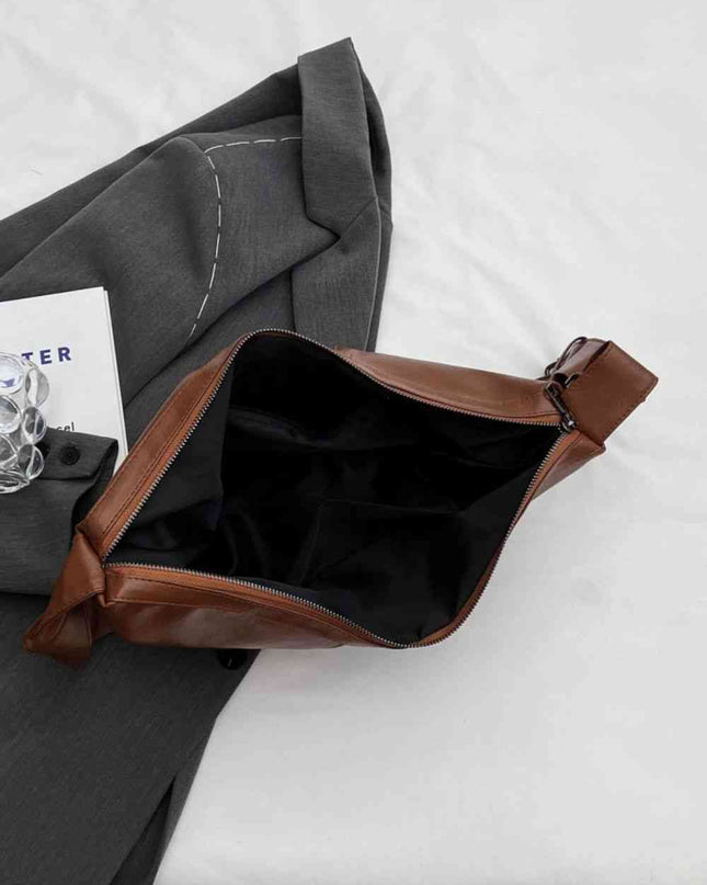 PU Leather Sling Bag