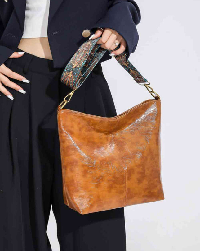 PU Leather Shoulder Bag