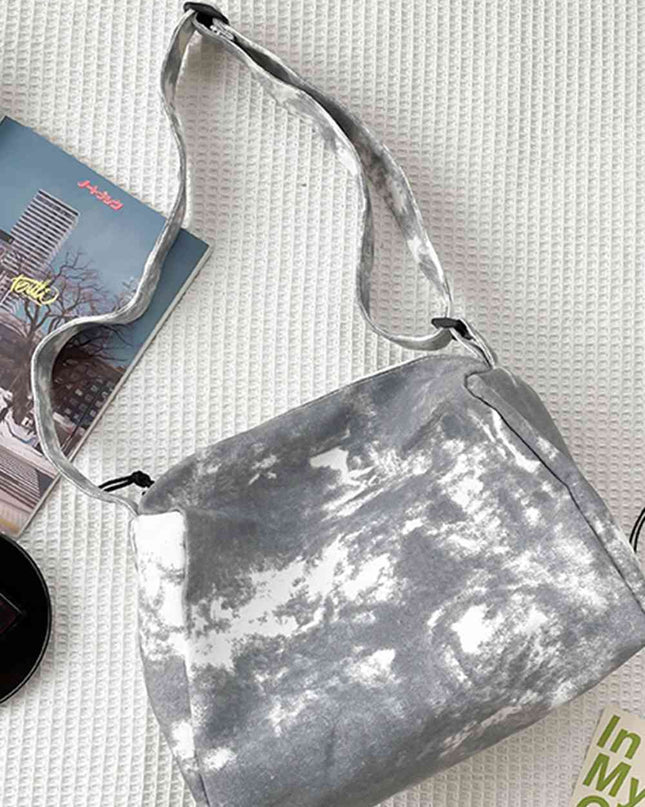 Tie-Dye Canvas Crossbody Bag