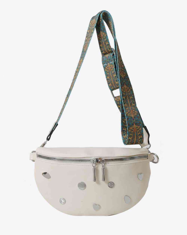 PU Leather Sling Bag