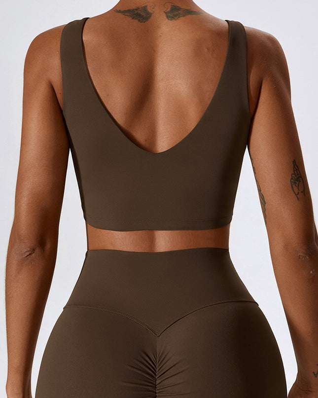 V-Neck Sleeveless Tank Top