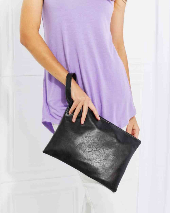 Looking At You PU Leather Wristlet