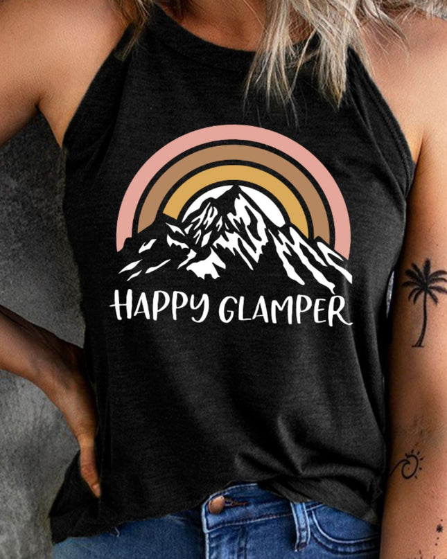 Happy Glamper Graphic Tank