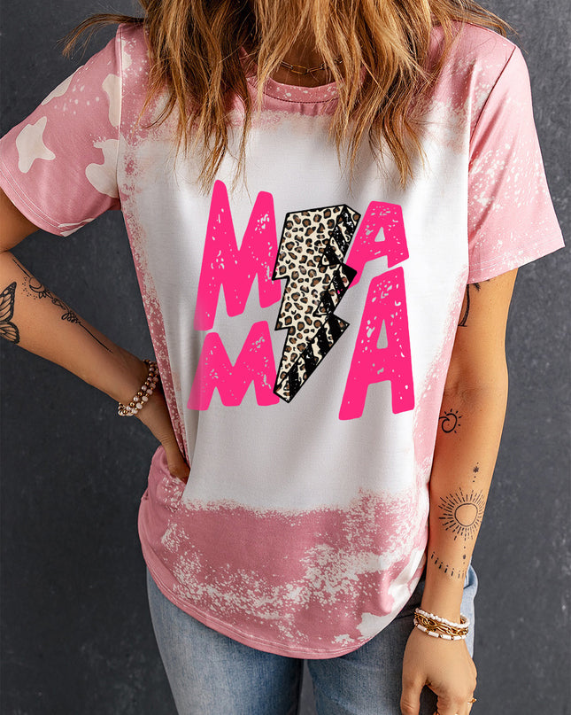 MAMA Graphic Printed Tee Shirt