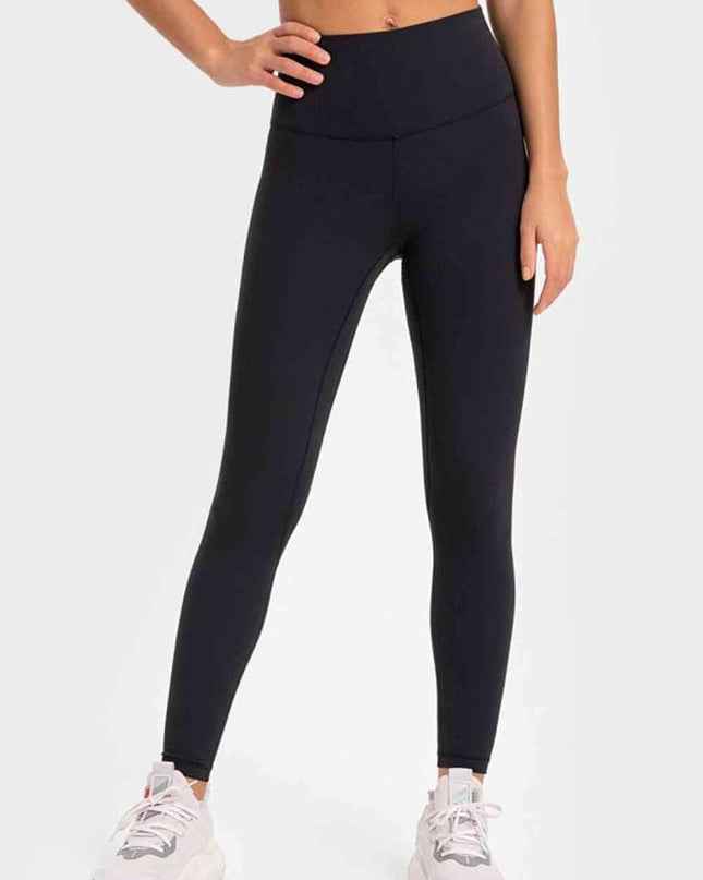 Highly Stretchy Wide Waistband Yoga Leggings