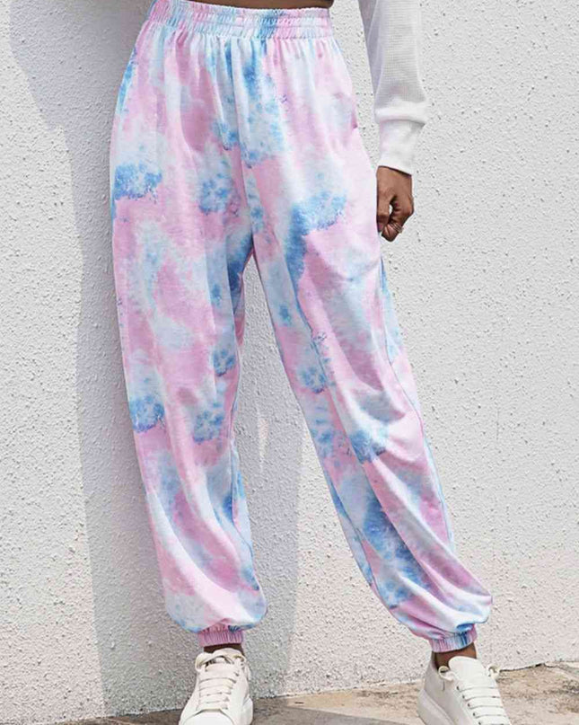 Tie-Dye Joggers with Pockets