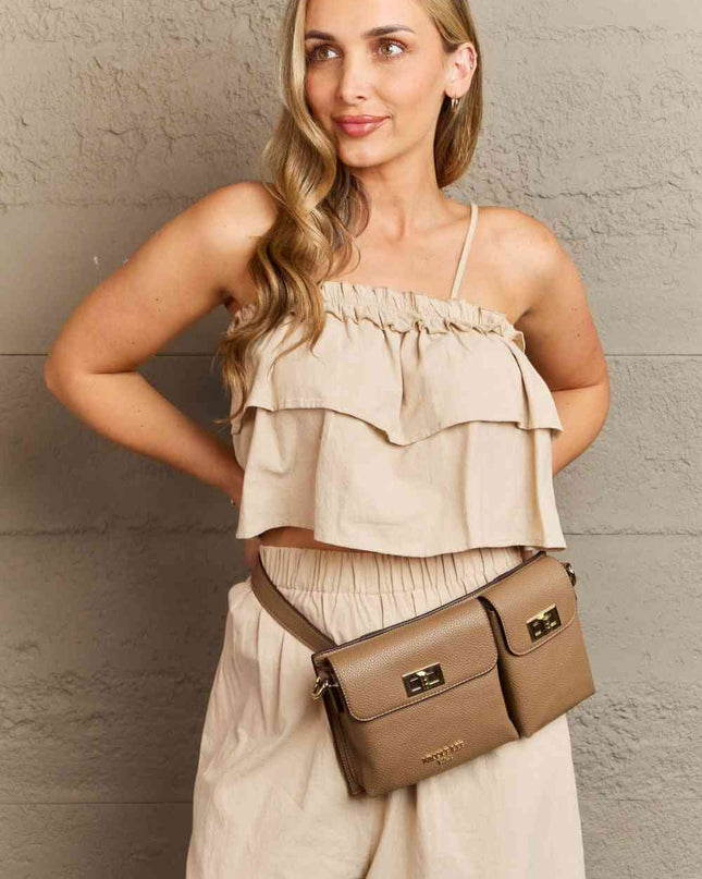Nicole Lee USA Multi-Pocket Fanny Pack