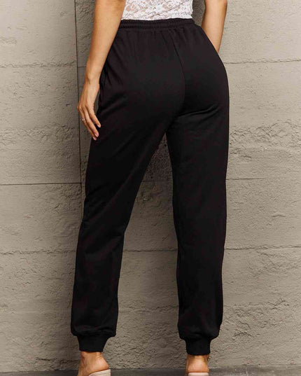 Simply Love Full Size Drawstring Sweatpants