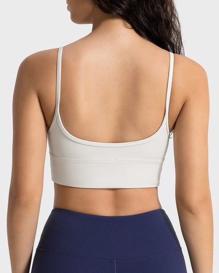 Spaghetti Strap Sport Bra