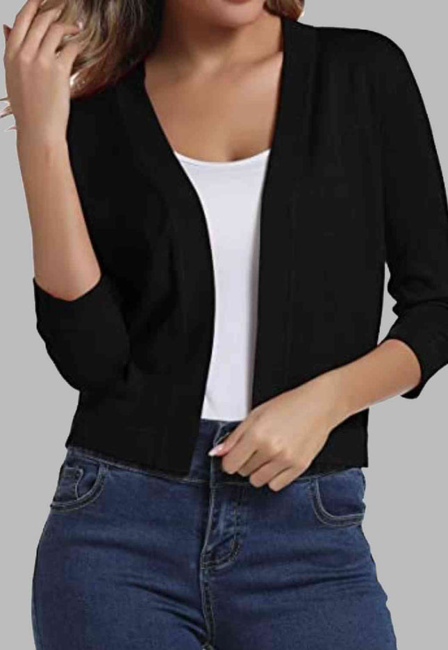 Open Front Cardigan