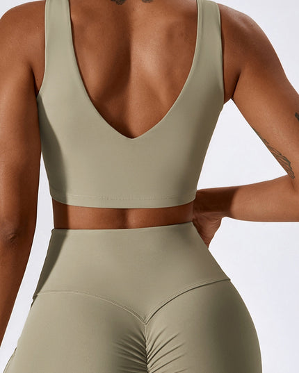 V-Neck Sleeveless Tank Top