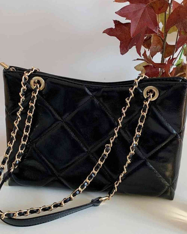 PU Leather Shoulder Bag