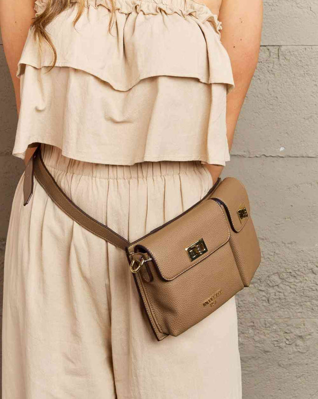 Nicole Lee USA Multi-Pocket Fanny Pack