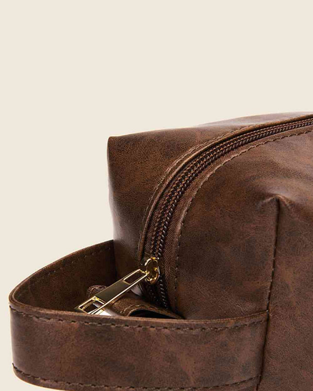 PU Leather Makeup Bag