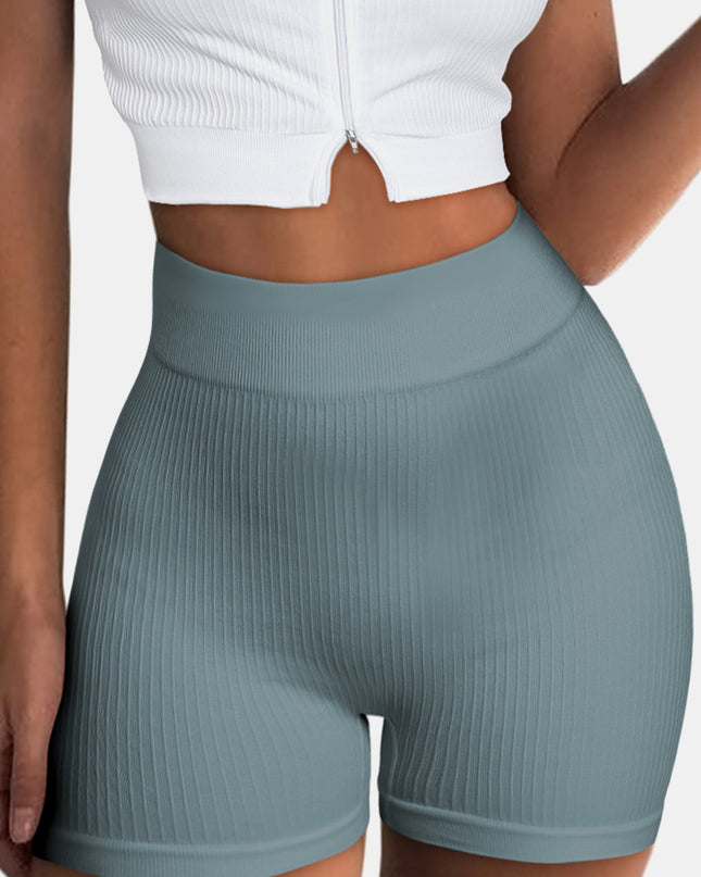 Ribbed Sports Shorts
