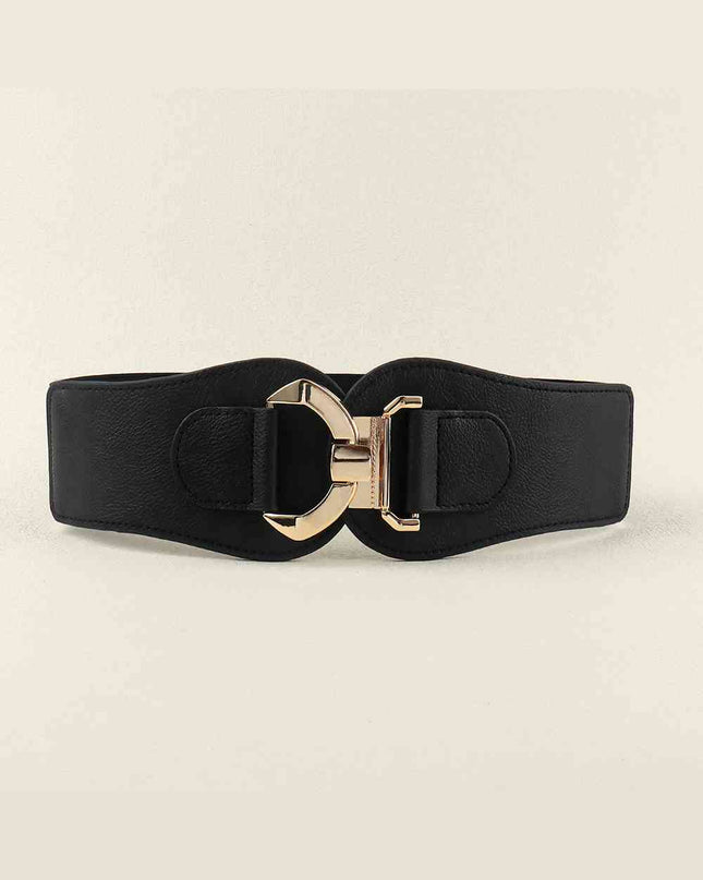 Alloy Buckle Elastic Belt