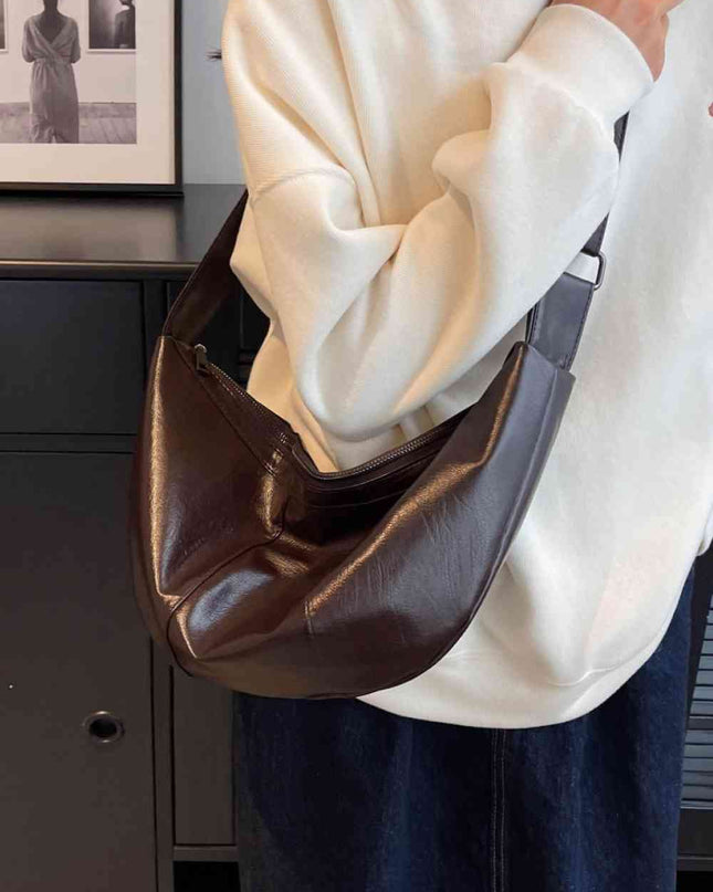 PU Leather Sling Bag