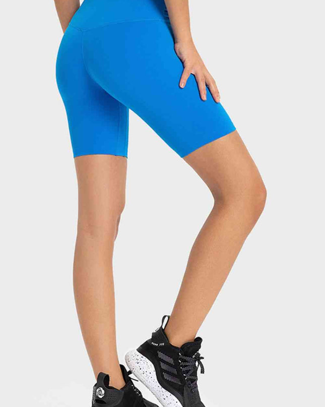 V-Waist Biker Shorts