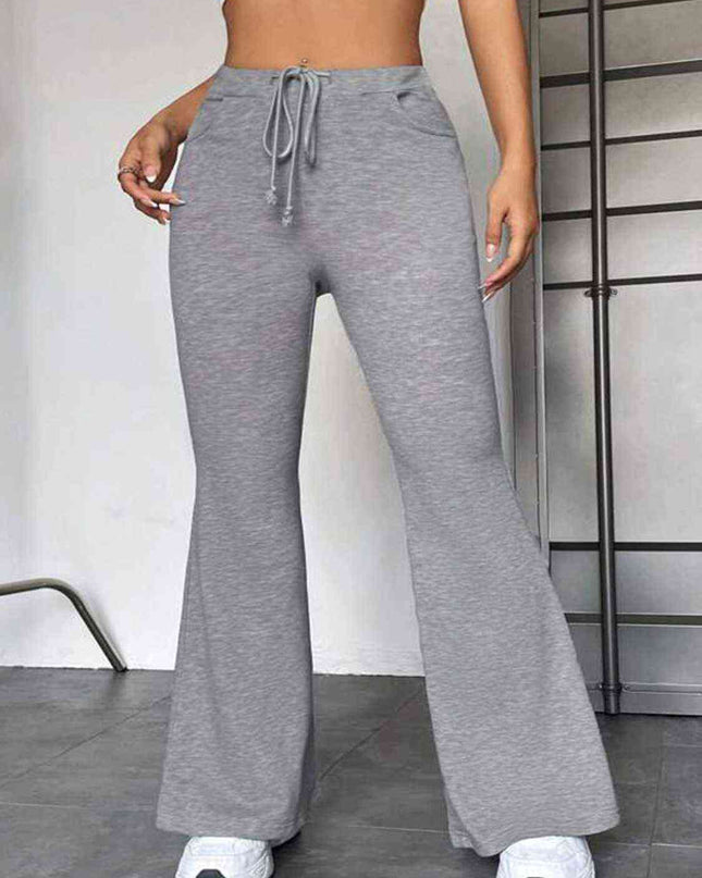 Drawstring Sweatpants with Pockets