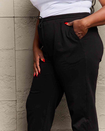 Simply Love Full Size Drawstring Sweatpants