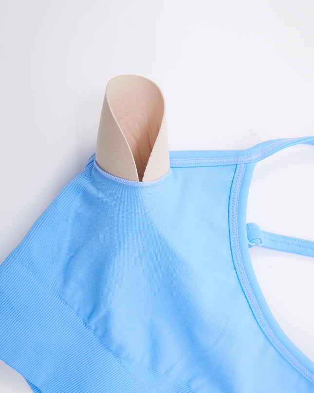 Crisscross Spaghetti Strap Active Cami