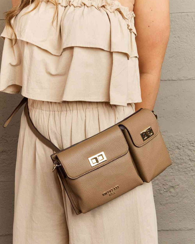 Nicole Lee USA Multi-Pocket Fanny Pack