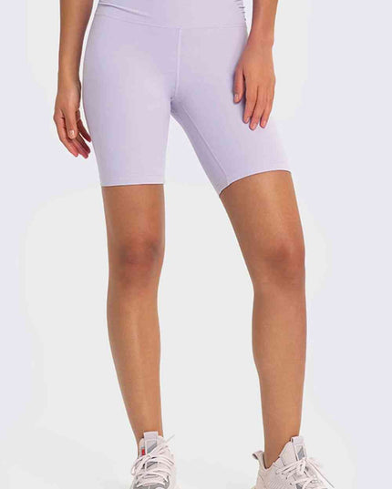 V-Waist Biker Shorts