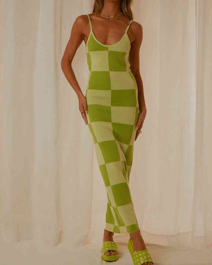 Spaghetti Strap Maxi Sweater Dress