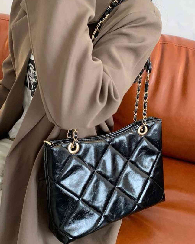 PU Leather Shoulder Bag
