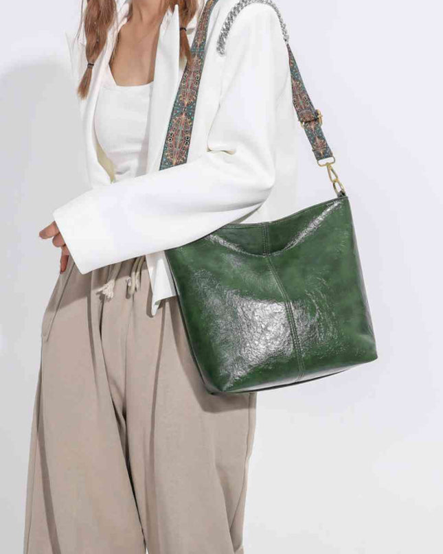 PU Leather Shoulder Bag